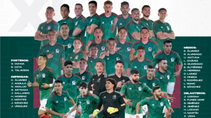 Meksika'nın Dünya Kupası kadrosu açıklandı